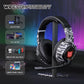 ONIKUMA K19 gaming headset with noise-canceling, built-in mic, and wired connection for immersive sound quality