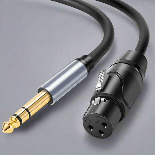 3.5mm to XLR Cable - Versatile Stereo Audio Adapter