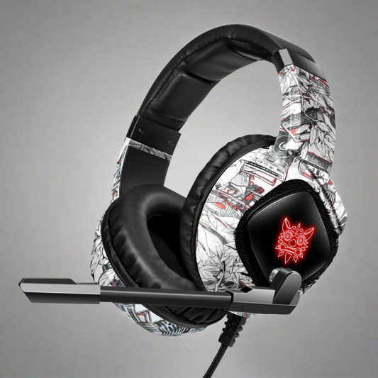 ONIKUMA K19 Gaming Headset - Wired, Noise-Canceling Mic