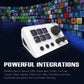 Mirabox N3 StreamDeck with 6 customizable LCD keys, designed for content creation and live streaming.