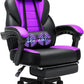 Lemberi ergonomic gaming chair with footrest, 400lb capacity, and adjustable backrest, perfect for adults and tall users.