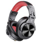 Oneodio Fusion A70 over-ear Bluetooth headphones with Hi-Res audio and dual-mode functionality.