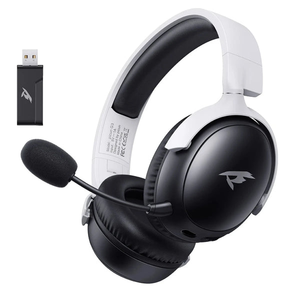 Picun G3 wireless gaming headset with 3D spatial audio, low latency, ENC mic, and multi-platform support