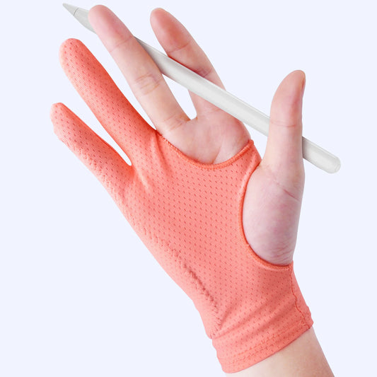 ANKNDO two-finger anti-fouling glove with palm rejection for digital drawing on graphic and Android tablets