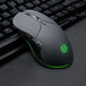 SDJZT Professional Wired Gaming Mouse with Silent Click, 6-Button, 4800 DPI, and 4-Color LED Breathing Light